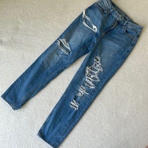 American Eagle Comfort Stretch Mom Jeans Size 2 EUC
